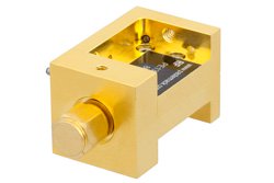 PE13U1001 - Waveguide Up Converter Mixer WR-12 From 60 GHz to 90 GHz, IF From DC to 18 GHz And LO Power of +13 dBm, UG-387/U Flange, E Band