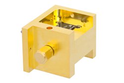 PE13U1003 - Waveguide Up Converter Mixer WR-19 From 40 GHz to 60 GHz, IF From DC to 18 GHz And LO Power of +13 dBm, UG-383/U Flange, U Band