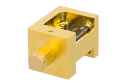 PE13U1005 - Waveguide Up Converter Mixer WR-28 From 26.5 GHz to 40 GHz, IF From DC to 18 GHz And LO Power of +13 dBm, UG-599/U Flange, Ka Band