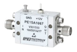 PE15A1067 - 0.7 dB NF Low Noise Amplifier, Operating from 700 MHz to 2.7 GHz with 23 dB Gain, 21 dBm Psat and SMA