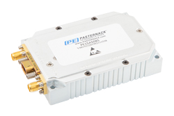 PE15A5085 - 20 Watt GaN Power Amplifier, 1000 MHz to 2500 MHz, Class AB, L & S Bands, 50% Efficiency, 28V, SMA