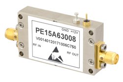 1.2 dB NF, 10 dBm P1dB, 2.6 GHz to 3.1 GHz, Input Protected Low Noise Amplifier, 30 dB Gain, SMA