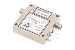 40 dB Variable Gain Amplifier, 15 dBm P1dB, 2 GHz to 6 GHz, 20 dB Gain Control, 3 dB NF, SMA