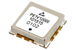 PE1V12000 - Surface Mount (SMT) Voltage Controlled Oscillator (VCO) From 130 MHz to 175 MHz, Phase Noise of -125 dBc/Hz and 0.5 inch Package