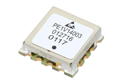 PE1V14003 - Surface Mount (SMT) Voltage Controlled Oscillator (VCO) From 1.6 GHz to 3.2 GHz, Phase Noise of -89 dBc/Hz and 0.5 inch Package