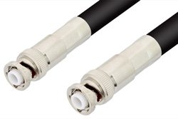 PE3098 - MHV Male to MHV Male Cable Using RG8 Coax
