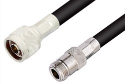 PE3232LF - N Male to N Female Cable Using RG213 Coax, RoHS