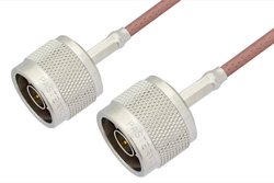 PE3307 - 75 Ohm N Male to 75 Ohm N Male Cable Using 75 Ohm RG179 Coax