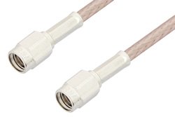 PE33071 - SSMA Male to SSMA Male Cable Using RG316 Coax