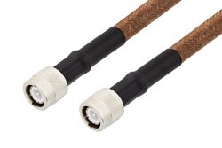 PE33098 - C Male to C Male Cable Using RG225 Coax
