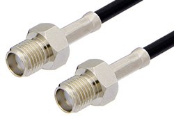 PE33120 - SMA Female to SMA Female Cable Using RG174 Coax