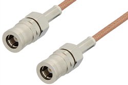 PE33165LF - SMB Plug to SMB Plug Cable Using RG178 Coax, RoHS