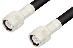 PE33316 - C Male to C Male Cable Using RG8 Coax