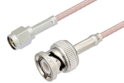 PE3359 - SMA Male to BNC Male Cable Using RG316-DS Coax