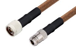 PE33728 - N Male to N Female Cable Using RG225 Coax