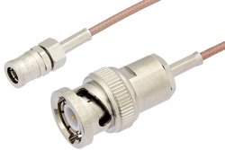 PE33825 - SMB Plug to BNC Male Cable Using RG178 Coax