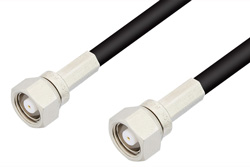 PE3388 - 75 Ohm SMC Plug to 75 Ohm SMC Plug Cable Using 75 Ohm PE-B150 Coax