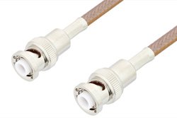 PE34425LF - MHV Male to MHV Male Cable Using RG400 Coax, RoHS