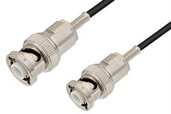 PE34427LF - MHV Male to MHV Male Cable Using RG174 Coax, RoHS