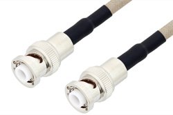 PE34429LF - MHV Male to MHV Male Cable Using RG141 Coax , LF Solder