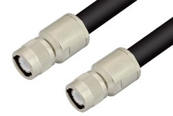 PE34437 - C Male to C Male Cable Using RG217 Coax