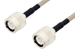 PE34440 - C Male to C Male Cable Using RG141 Coax