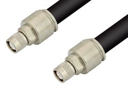 PE34442 - C Male to C Male Cable Using RG218 Coax