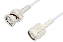 PE34512 - TNC Male to BNC Male Cable Using RG188 Coax