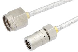 PE34764 - SMA Male to SMB Plug Cable Using PE-SR405FL Coax