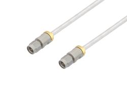 PE35184LF - 3.5mm Male to 3.5mm Male Cable Using PE-SR402FL Coax, RoHS