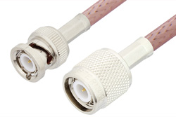 PE3551 - TNC Male to BNC Male Cable Using RG142 Coax