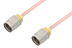 PE35639LF - 2.4mm Male to 2.4mm Male Cable Using RG405 Coax, RoHS