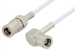 PE3593 - SMB Plug to SMB Plug Right Angle Cable Using RG196 Coax