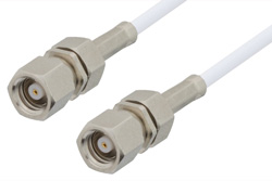 PE3596LF - SMC Plug to SMC Plug Cable Using RG196 Coax, RoHS
