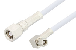 PE3600 - SMC Plug to SMC Plug Right Angle Cable Using RG188 Coax