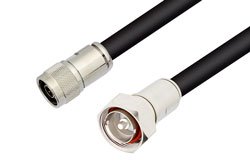 PE36170 - N Male to 7/16 DIN Male Cable Using RG217 Coax