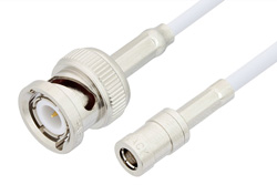 PE3671 - SMB Plug to BNC Male Cable Using RG188 Coax