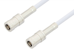 PE3721LF - SMB Plug to SMB Plug Cable Using RG188-DS Coax, RoHS