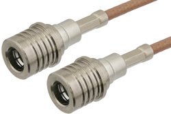 PE38270 - QMA Male to QMA Male Cable Using RG316 Coax