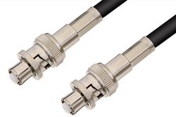 PE3857 - SHV Plug to SHV Plug Cable Using 93 Ohm RG62 Coax