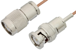 PE39255 - TNC Male to BNC Male Cable Using RG178 Coax