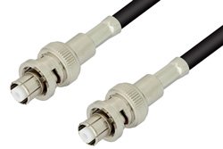 PE3992LF - SHV Plug to SHV Plug Cable Using RG223 Coax, RoHS