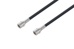 PE3C1147 - QMA Male to QMA Male Cable Using LMR-195 Coax