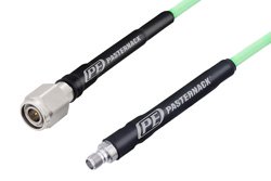 PE3C3205 - SMA Female to TNC Male Low Loss Cable Using PE-P142LL Coax, RoHS
