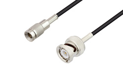 PE3C3426 - 1.0/2.3 Plug to BNC Male Cable Using RG174 Coax