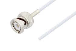 PE3C3583 - BNC Male to Straight Cut Lead Cable Using RG188 Coax