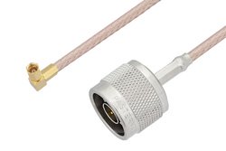 PE3C4478 - N Male to SSMC Plug Right Angle Cable Using RG316-DS Coax