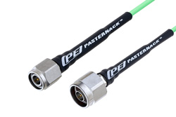 PE3C5267 - N Male to TNC Male Low Loss Cable Using PE-P160LL Coax