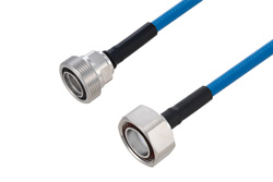 PE3C6182 - Plenum 7/16 DIN Male to 7/16 DIN Female Low PIM Cable Using SPP-250-LLPL Coax Using Times Microwave Parts