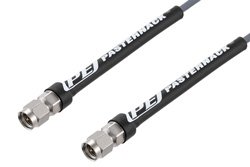 PE3C6635 - 2.92mm Male to 2.92mm Male Cable Using PE-P103 Coax